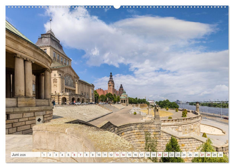 STETTIN Impressionen aus dem Stadtherzen (CALVENDO Wandkalender 2026)