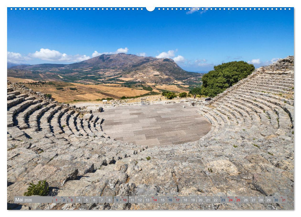 Sizilien - Von Palermo nach Cefalù (CALVENDO Wandkalender 2026)
