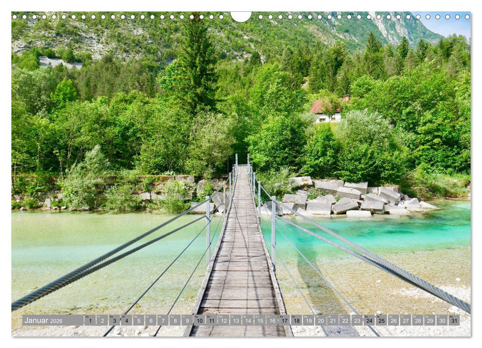 Mit dem Wohnmobil durch Slowenien (CALVENDO Wandkalender 2026)