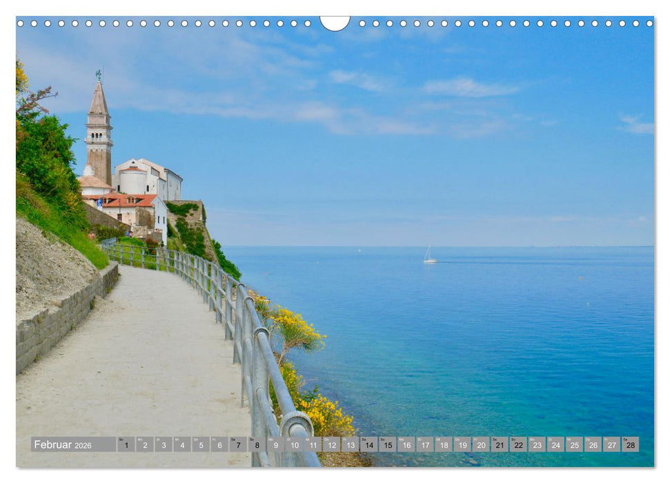 Mit dem Wohnmobil durch Slowenien (CALVENDO Wandkalender 2026)