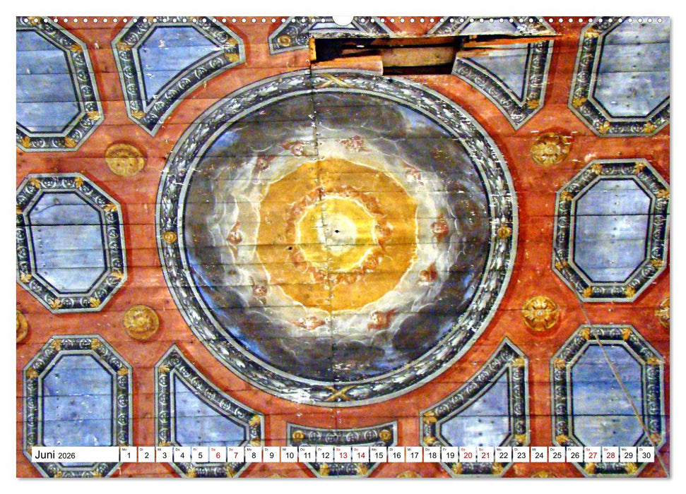 Die Kirche von Mühlhausen - Ein architektonisches Kleinod in Ostpreußen (CALVENDO Wandkalender 2026)