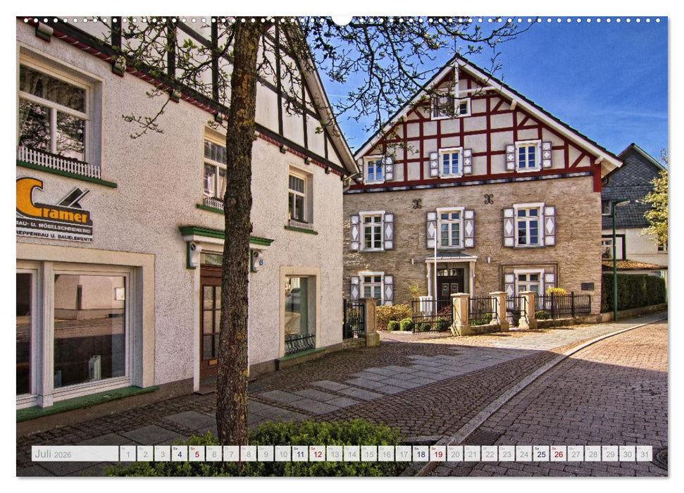 Attendorn, die Hansestadt im Sauerland (CALVENDO Premium Wandkalender 2026)