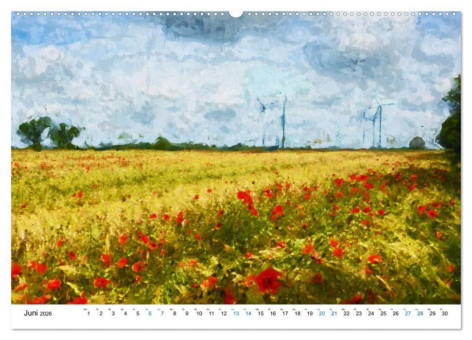 Mein Havelland - Impressionen der Heimat (CALVENDO Wandkalender 2026)