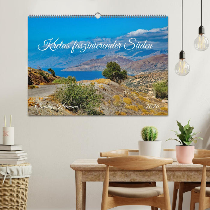 Kretas faszinierender Süden (CALVENDO Wandkalender 2026)