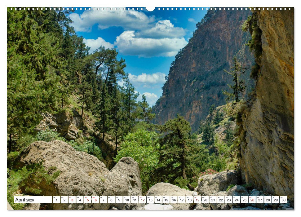 Kretas faszinierender Süden (CALVENDO Wandkalender 2026)