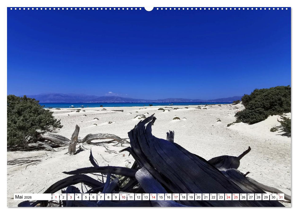 Kretas faszinierender Süden (CALVENDO Wandkalender 2026)