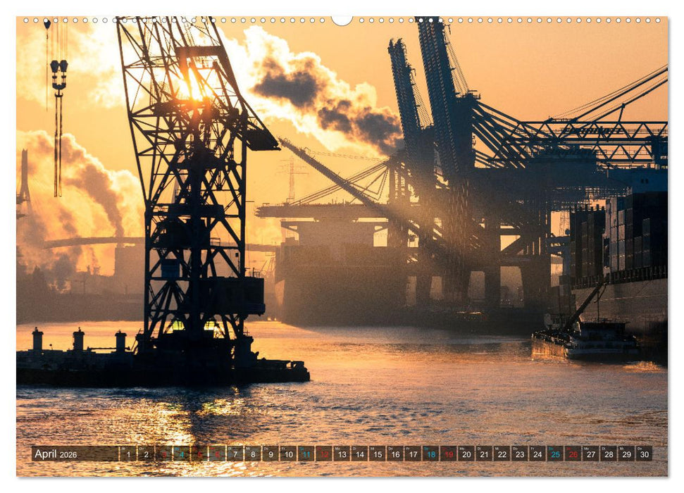 Hamburg Architektur und Stadtlandschaft (CALVENDO Wandkalender 2026)