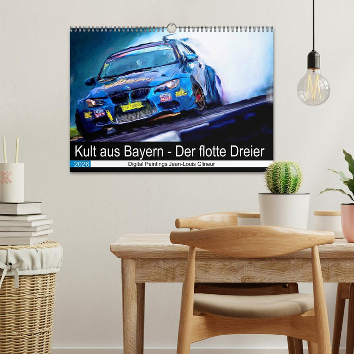 Kult aus Bayern - Der flotte Dreier (CALVENDO Wandkalender 2026)