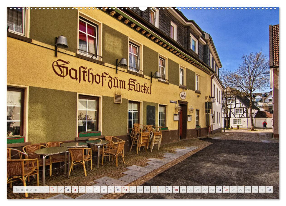Attendorn, die Hansestadt im Sauerland (CALVENDO Wandkalender 2026)