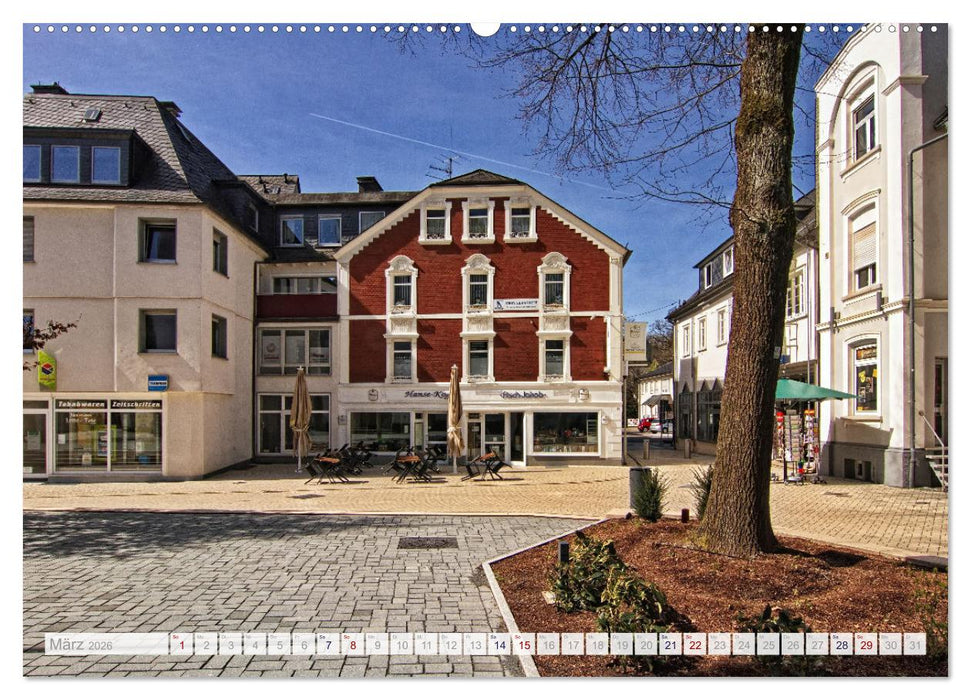 Attendorn, die Hansestadt im Sauerland (CALVENDO Wandkalender 2026)