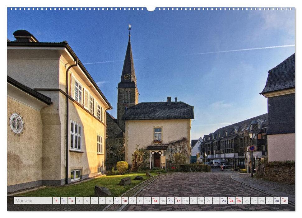 Attendorn, die Hansestadt im Sauerland (CALVENDO Wandkalender 2026)