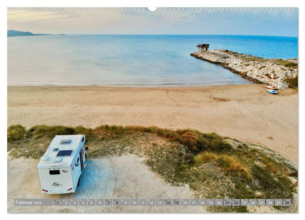 Vanlife; Camping - Freiheit - Reisen (CALVENDO Wandkalender 2026)