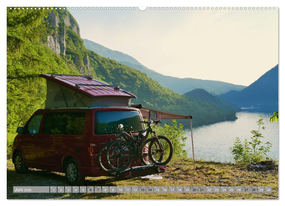 Vanlife; Camping - Freiheit - Reisen (CALVENDO Wandkalender 2026)
