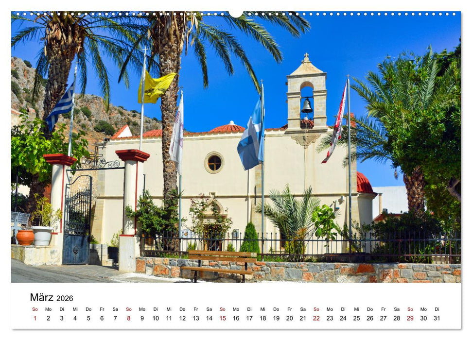 Kretas malerischer Osten (CALVENDO Wandkalender 2026)