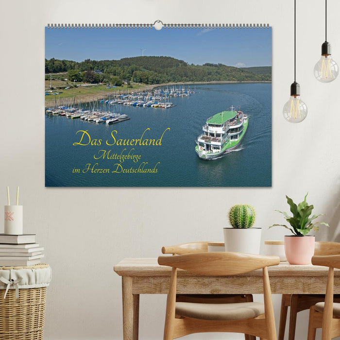 Das Sauerland - Mittelgebirge im Herzen Deutschlands (CALVENDO Wandkalender 2026)