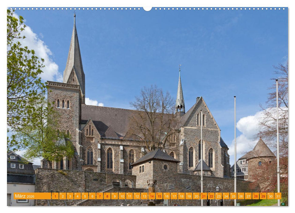 Das Sauerland - Mittelgebirge im Herzen Deutschlands (CALVENDO Wandkalender 2026)