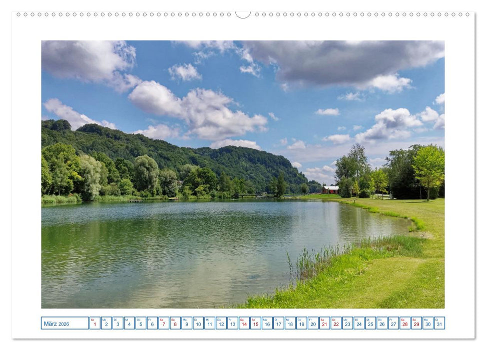 Inn-Salzach-Region - Kultur und Natur (CALVENDO Wandkalender 2026)