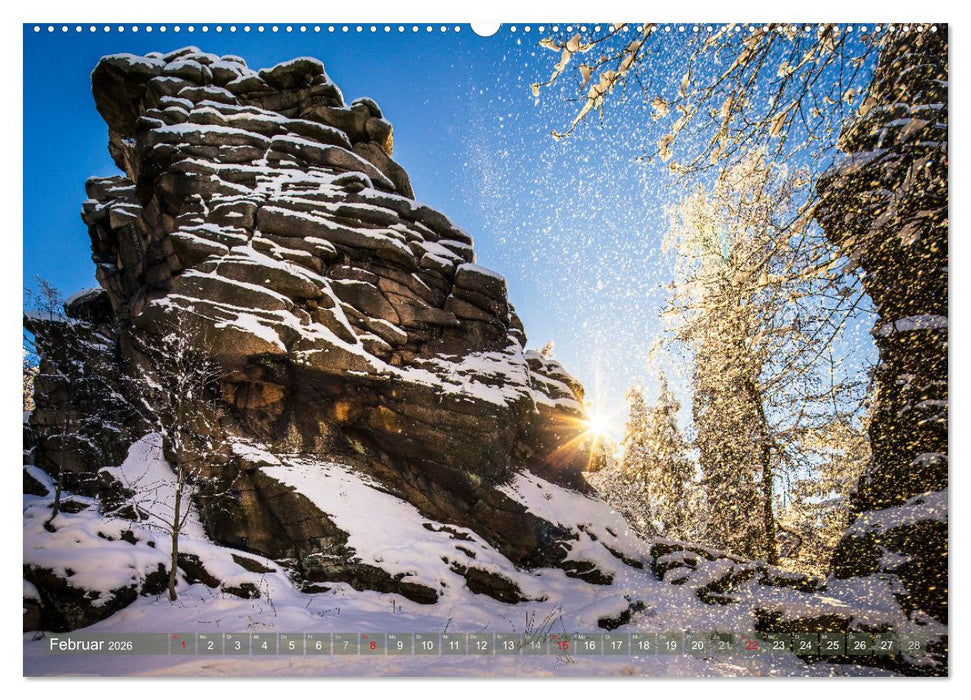 Stimmungsvolle Landschaften in Sachsen 2026 (CALVENDO Wandkalender 2026)