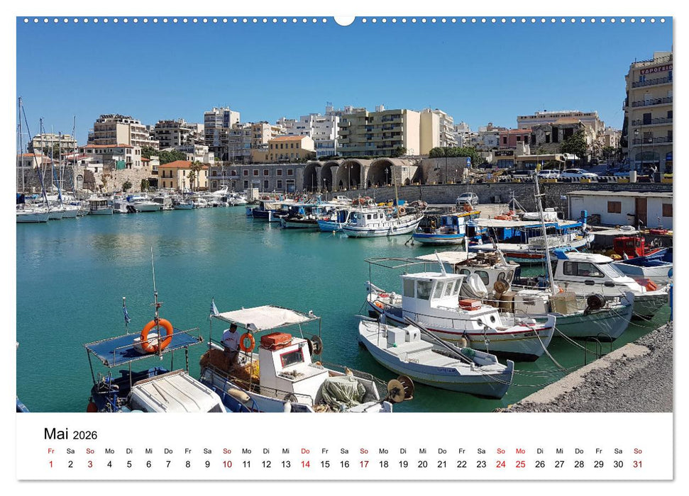 Kretas bezaubernder Norden (CALVENDO Wandkalender 2026)