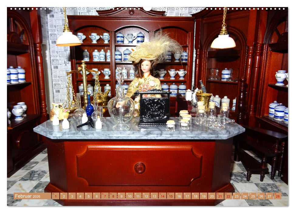 Puppenhaus-Träume (CALVENDO Wandkalender 2026)