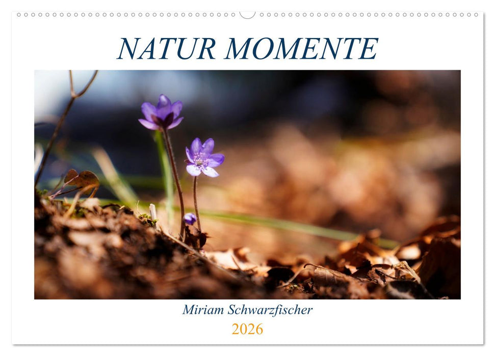 Natur Momente (CALVENDO Wandkalender 2026)