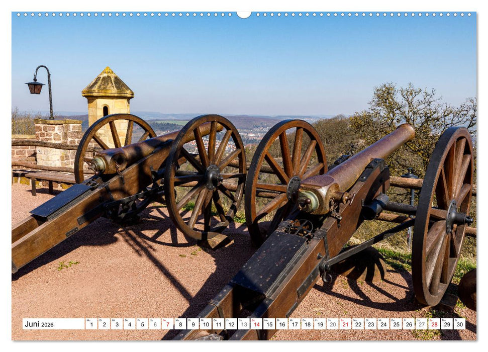Historische Wartburg (CALVENDO Wandkalender 2026)