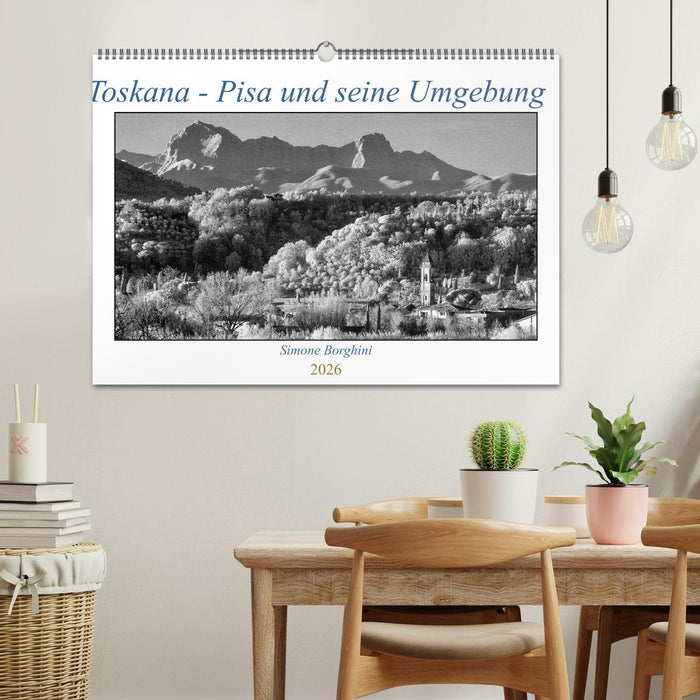 Toskana - Pisa und seine Umgebung (CALVENDO Wandkalender 2026)