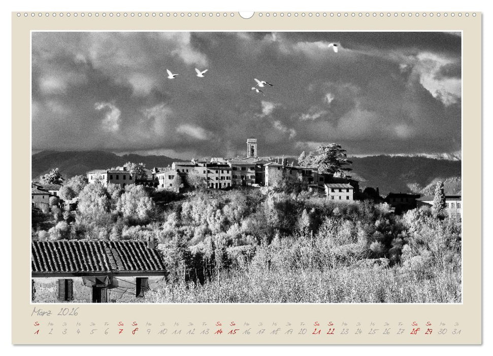 Toskana - Pisa und seine Umgebung (CALVENDO Wandkalender 2026)