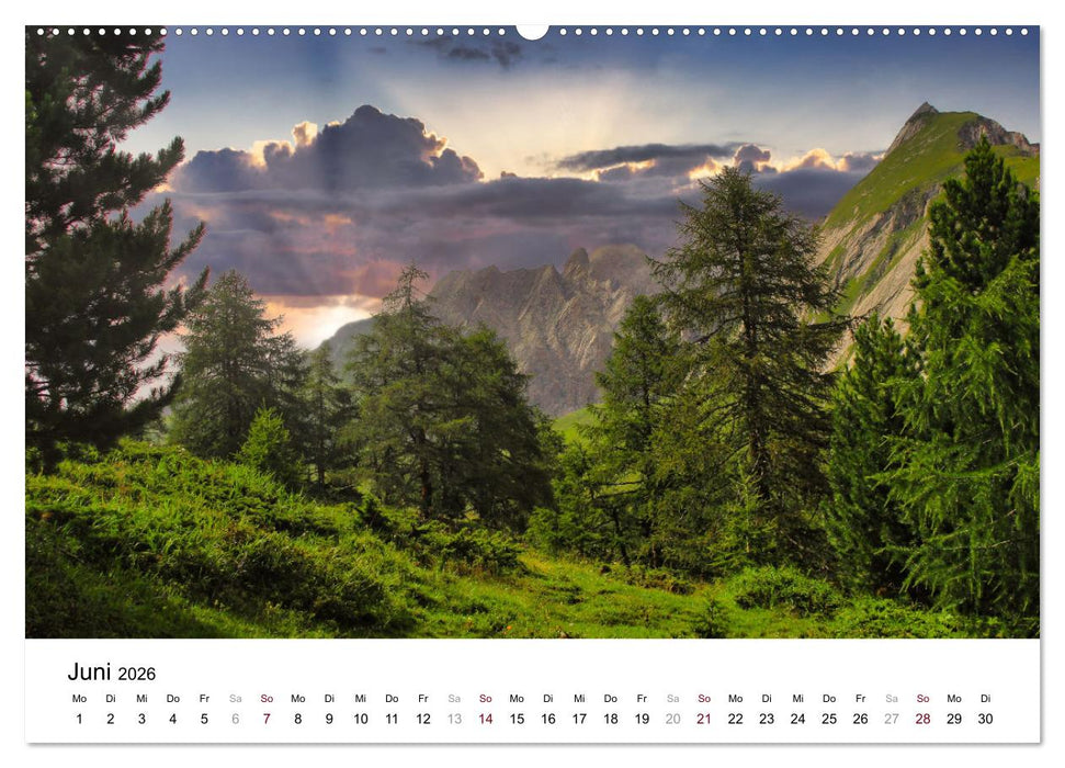 Magische Alpen (CALVENDO Wandkalender 2026)