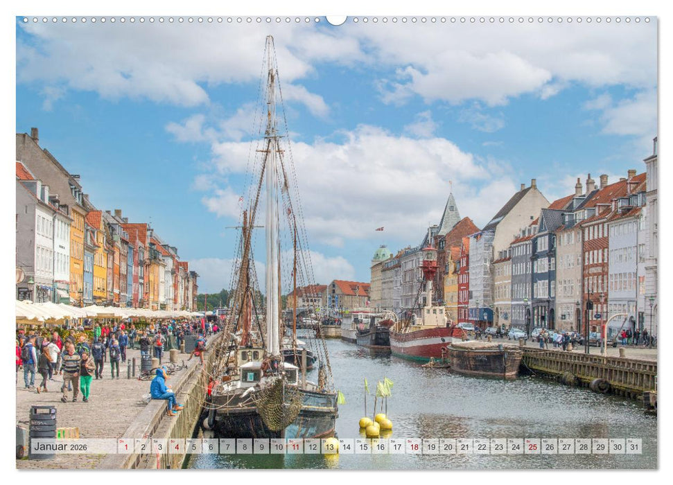 Dänemark - Seeland Mehr als Meer (CALVENDO Wandkalender 2026)