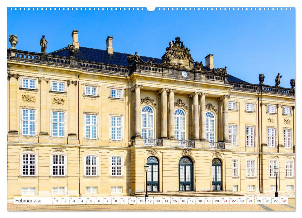 Kopenhagen - Die wundervolle Hafenstadt (CALVENDO Wandkalender 2026)