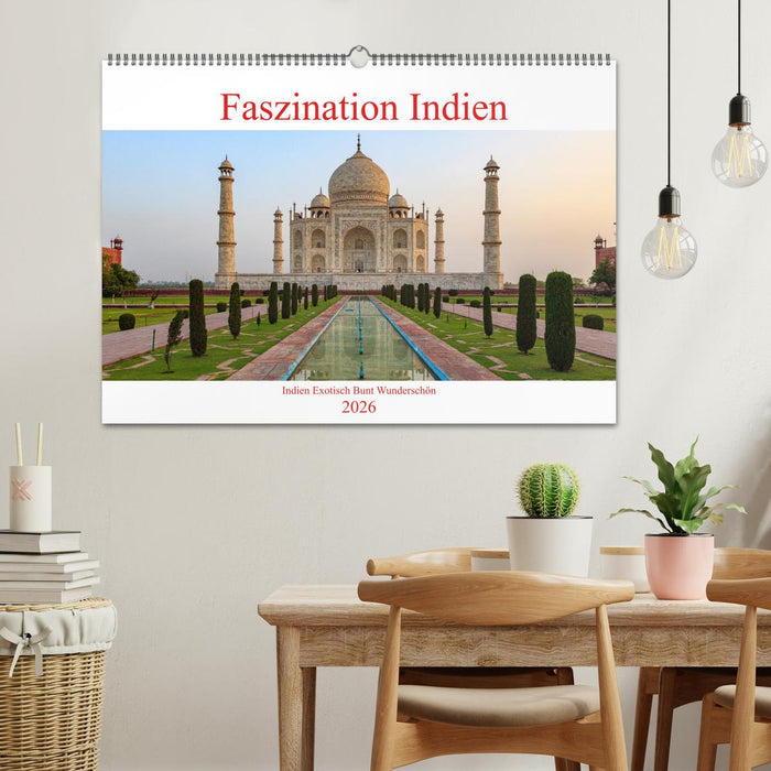 Faszination Indien (CALVENDO Wandkalender 2026)