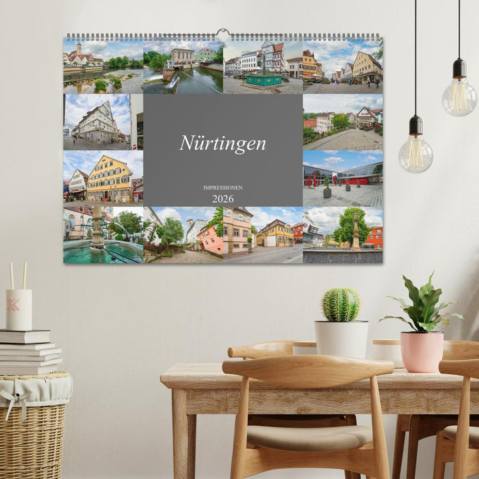 Nürtingen Impressionen (CALVENDO Wandkalender 2026)