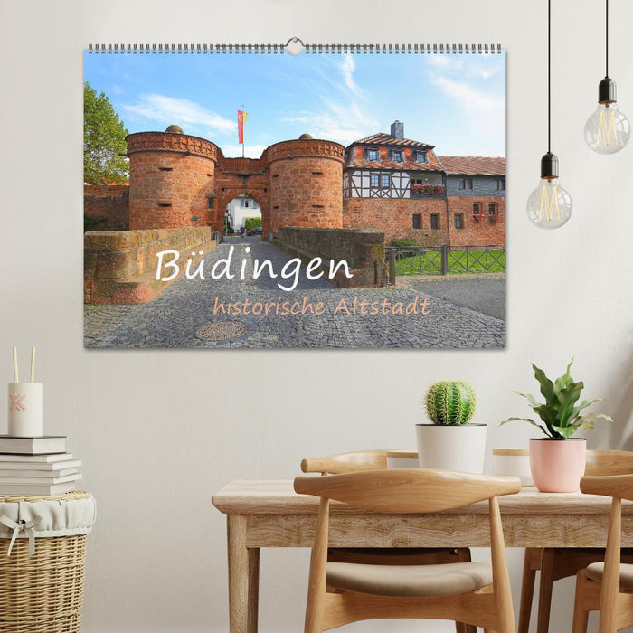 Büdingen - historische Stadt (CALVENDO Wandkalender 2026)