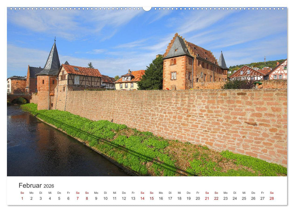 Büdingen - historische Stadt (CALVENDO Wandkalender 2026)