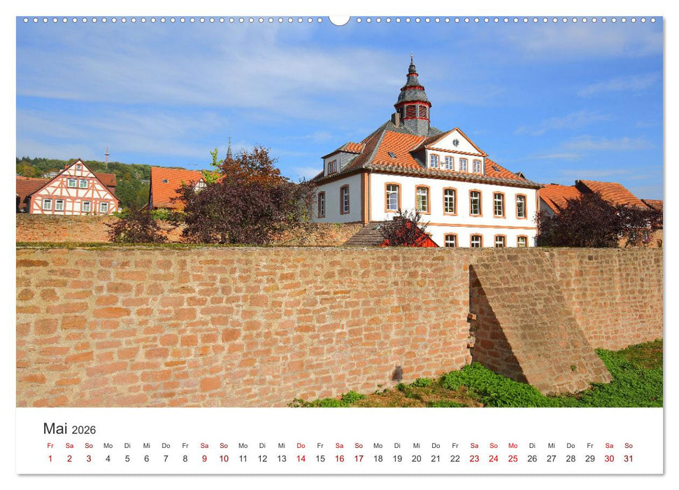 Büdingen - historische Stadt (CALVENDO Wandkalender 2026)