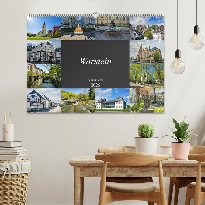 Warstein Impressionen (CALVENDO Wandkalender 2026)