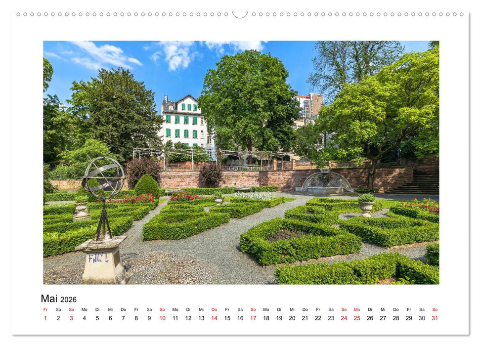 Frankfurt - Parks und Gärten (CALVENDO Wandkalender 2026)