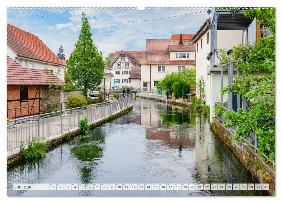 Ehingen Impressionen (CALVENDO Wandkalender 2026)