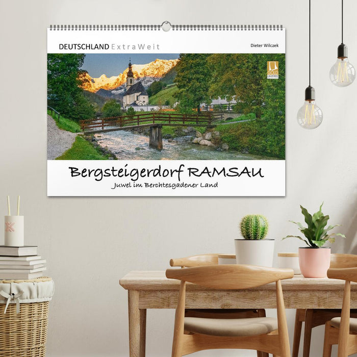 Bergsteigerdorf RAMSAU - Juwel im Berchtesgadener Land (CALVENDO Wandkalender 2026)