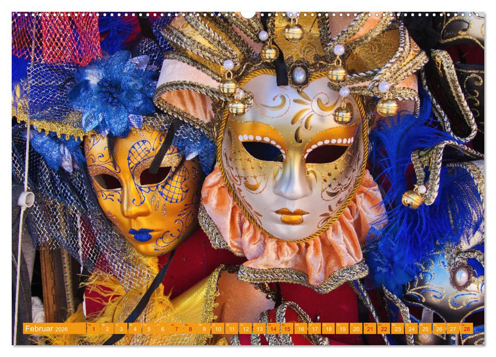 Venedig - Die Lagunenstadt (CALVENDO Premium Wandkalender 2026)