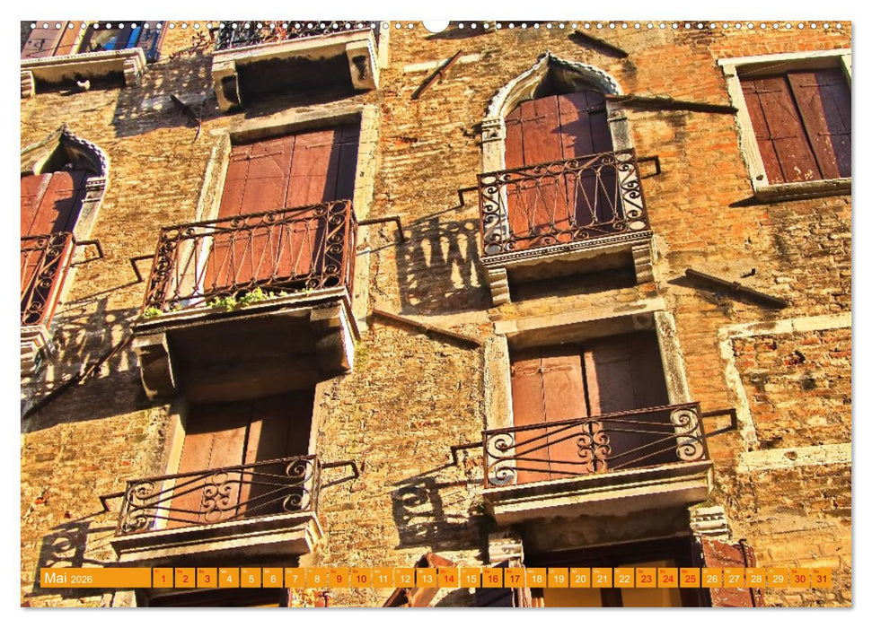 Venedig - Die Lagunenstadt (CALVENDO Premium Wandkalender 2026)