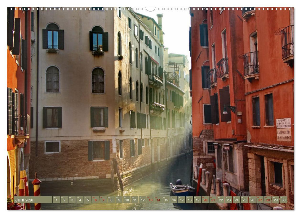 Venedig - Die Lagunenstadt (CALVENDO Premium Wandkalender 2026)