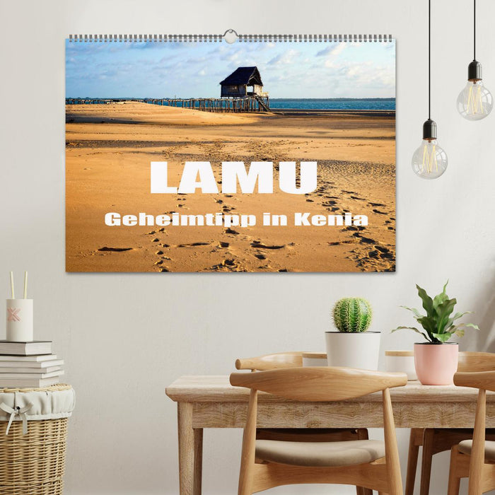 Lamu - Geheimtipp in Kenia (CALVENDO Wandkalender 2026)