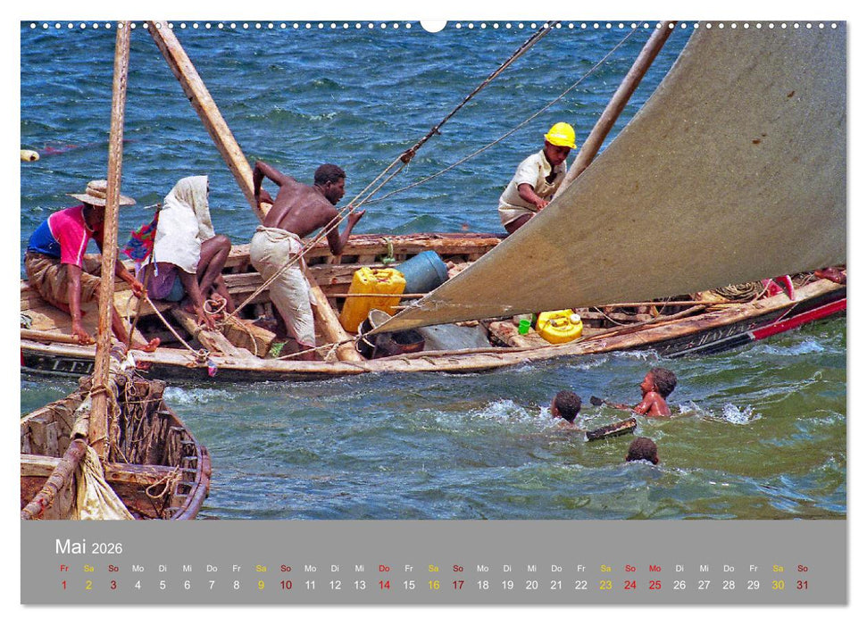 Lamu - Geheimtipp in Kenia (CALVENDO Wandkalender 2026)