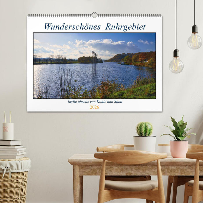 Wunderschönes Ruhrgebiet - Abseits von Kohle und Stahl (CALVENDO Wandkalender 2026)
