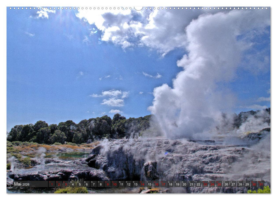 Neuseeland - Von der Nordinsel zur Südinsel (CALVENDO Wandkalender 2026)
