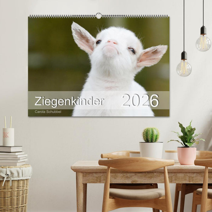 Ziegenkinder (CALVENDO Wandkalender 2026)