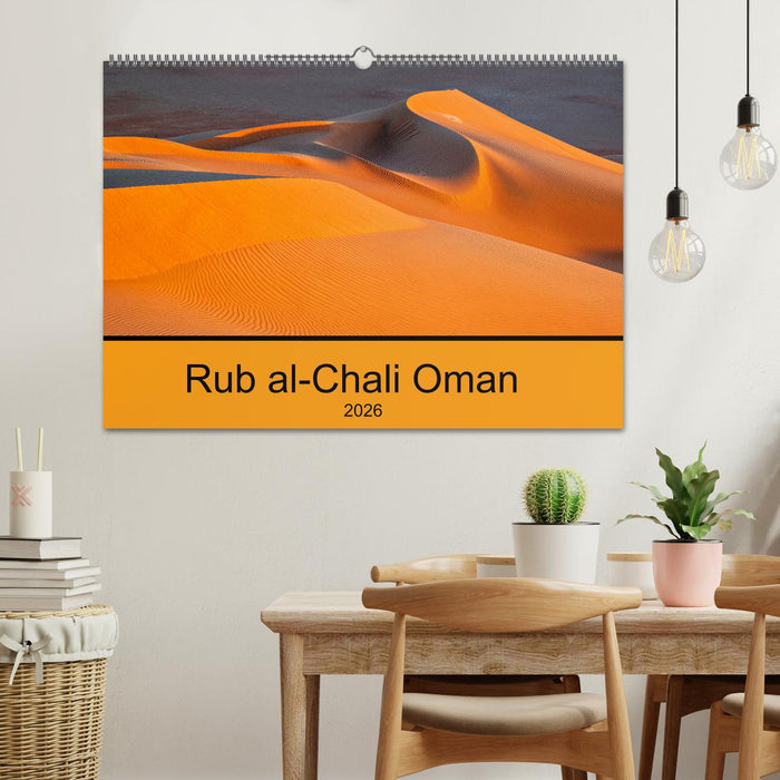 Rub al-Chali Oman (CALVENDO Wandkalender 2026)