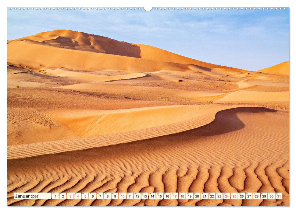 Rub al-Chali Oman (CALVENDO Wandkalender 2026)